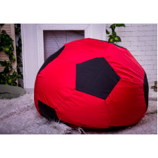 Кресло-мяч Черно-Красный