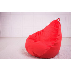 Кресло-мешок Велюр Красный